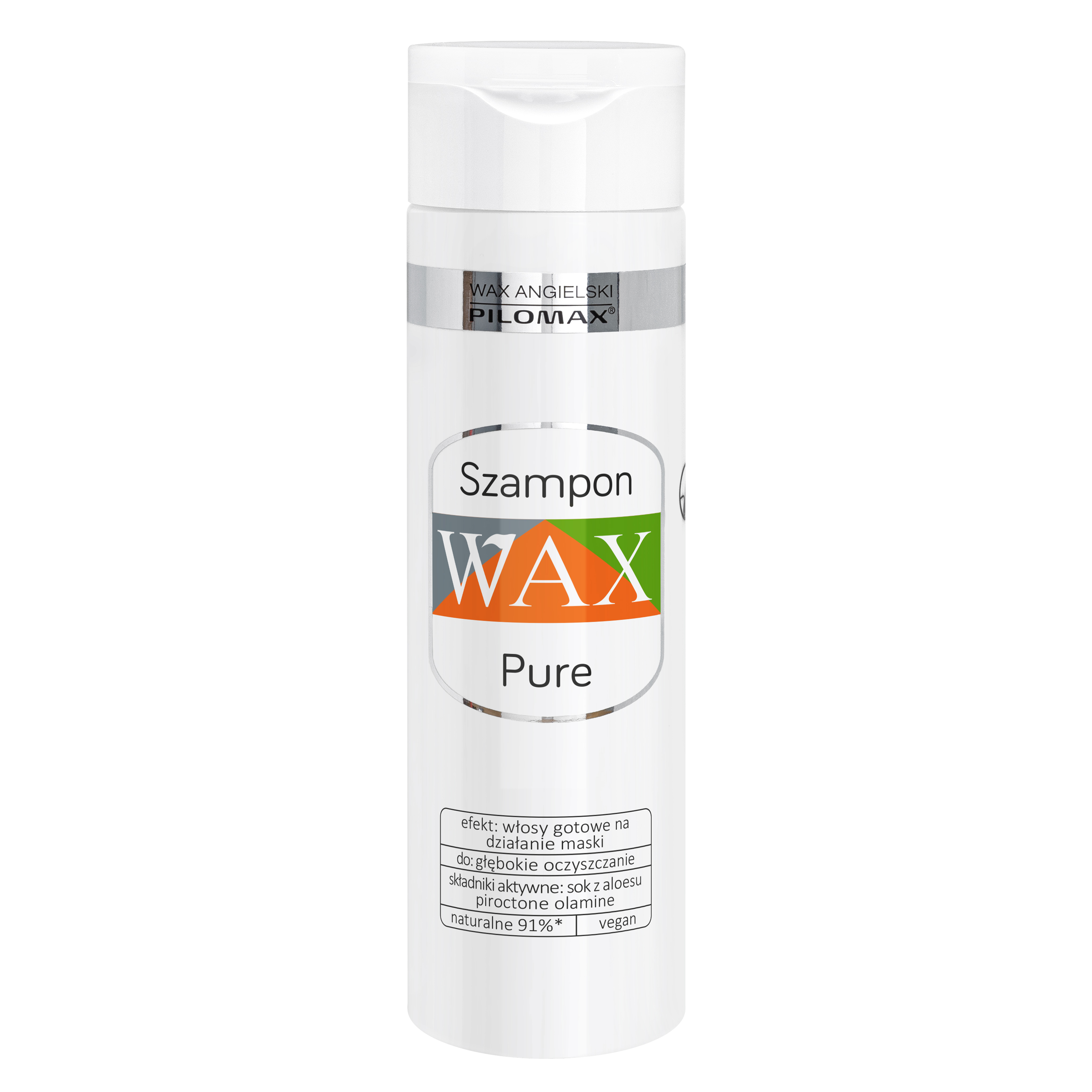 szampon do włosów głęboko oczyszczający pure wax