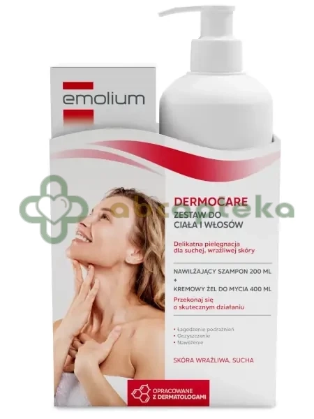 emolium dermocare szampon nawilżający od 1 miesiąca 200ml