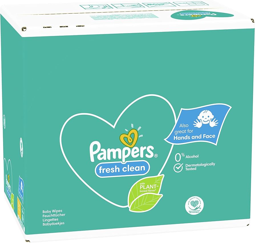 chusteczki pampers fresh clean cena