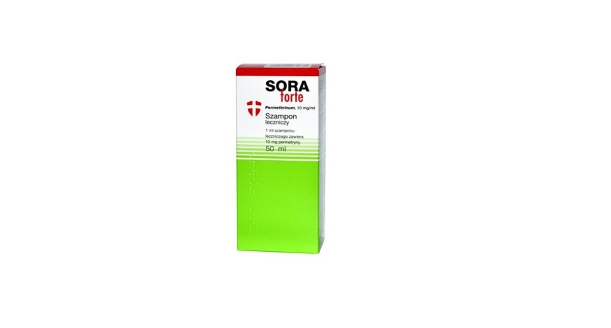 sora forte 10mg ml szampon leczniczy przeciw wszawicy 50ml