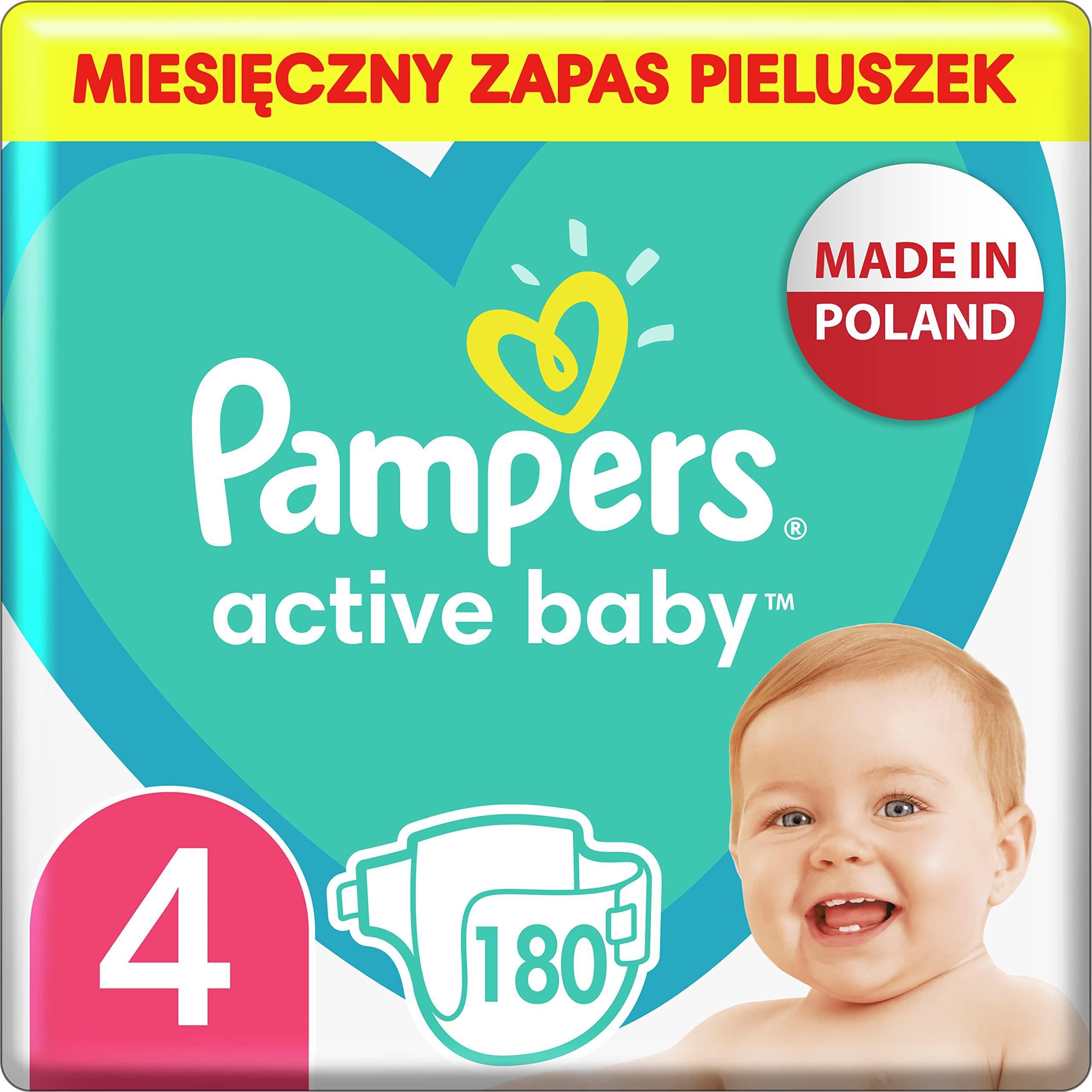 pampers 4 sztuk