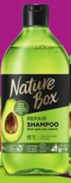 nature box szampon z olejem z awokado