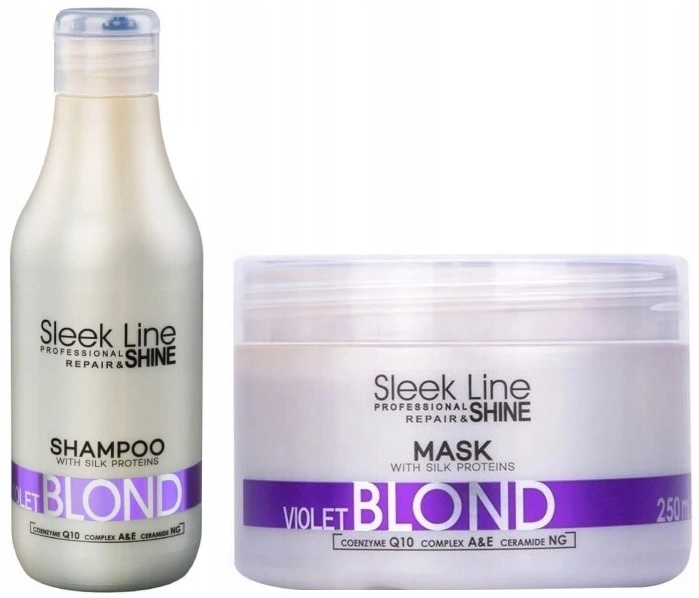 stapiz sleek line blond szampon allegro