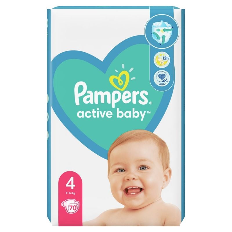 pampers active baby4+