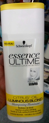 essence ultime citrus+ oil blond & bright szampon włosy blond