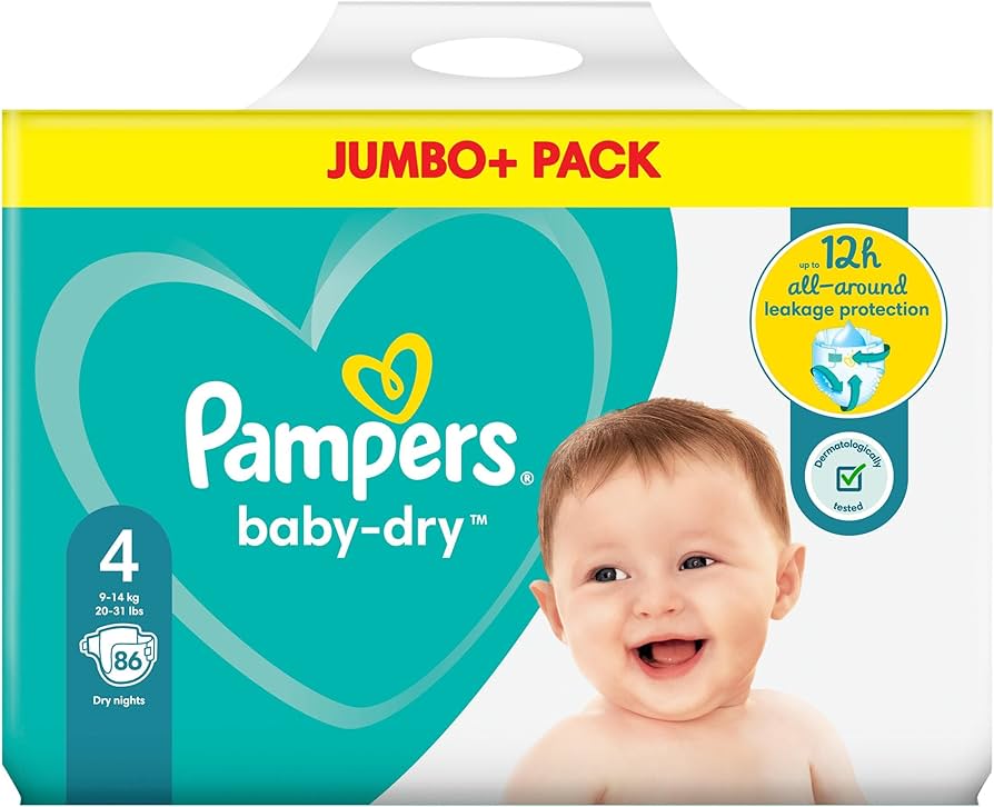 pampers mega pack pieluchy