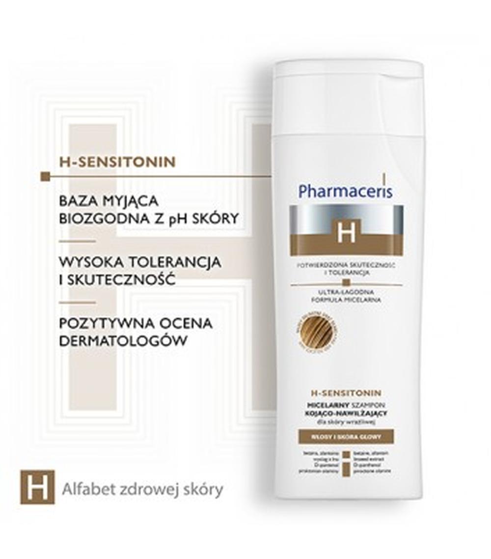 pharmaceris h sensitonin szampon kojąco nawilż do skóry wrażliwej