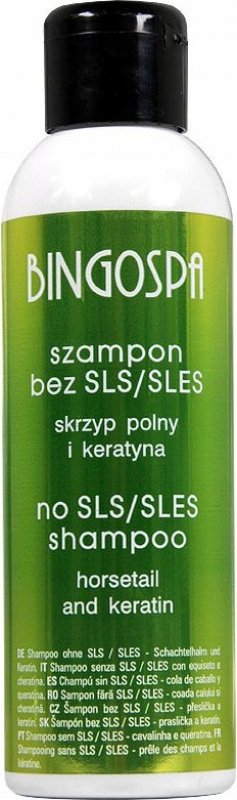 mam szampon z bingospa collagen shampoo czy on zawiera sls