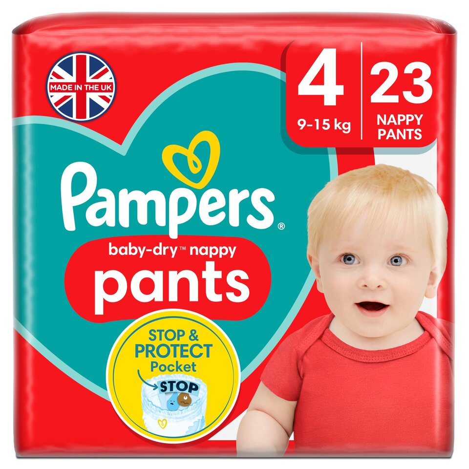 pampers active baby dry tesco