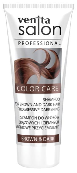 szampon przyciemniający włosy brązowe
