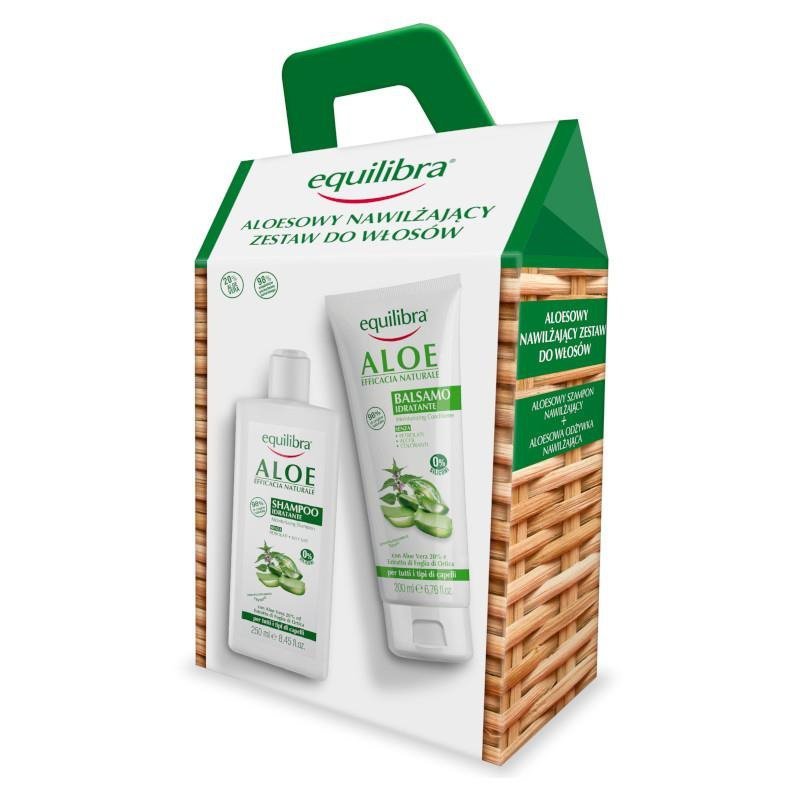 equilibra nawilżający szampon aloesowy 20 aloe vera 250 ml