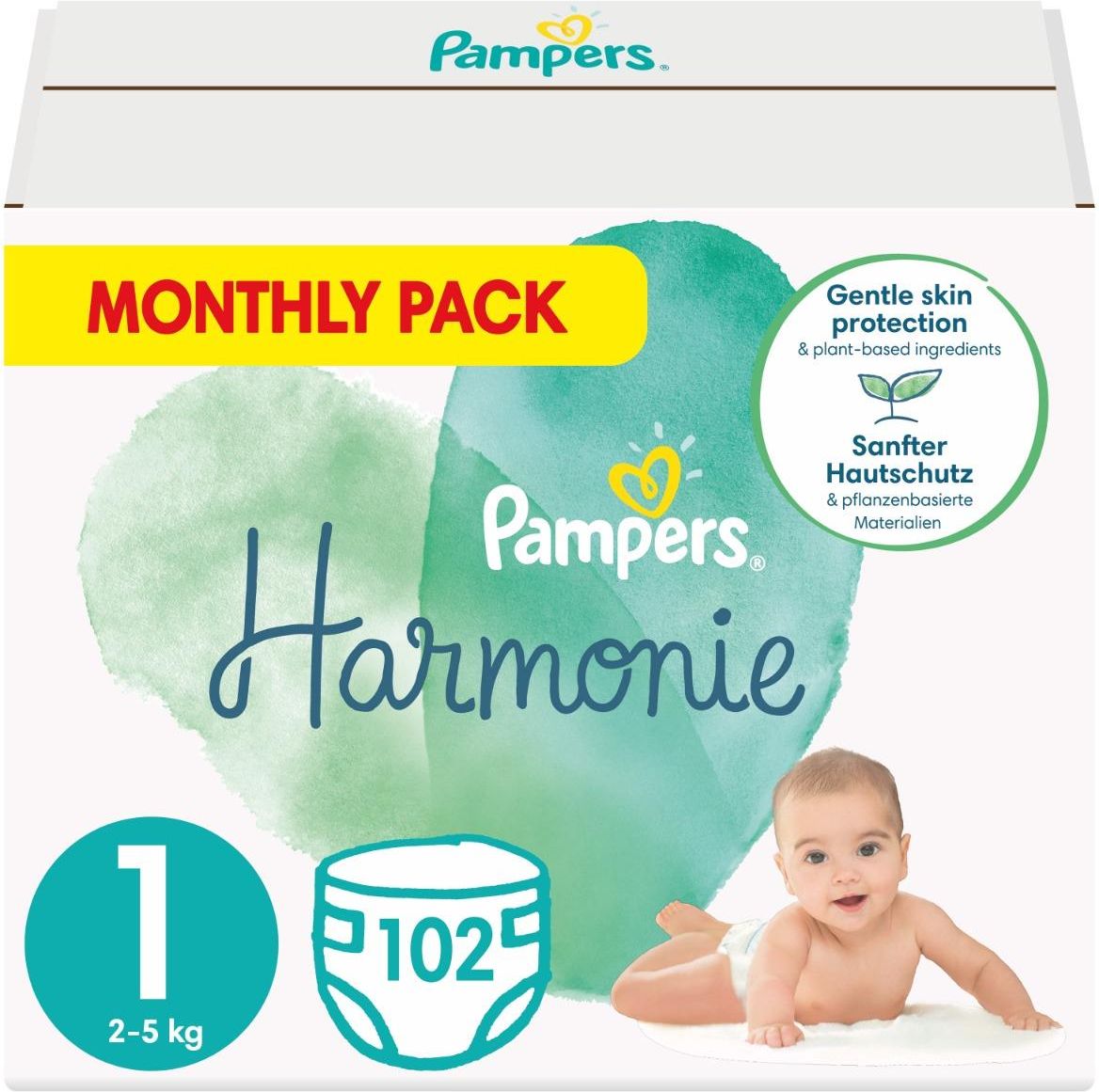 pampers 1 zielone