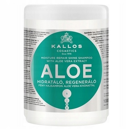 kallos szampon do włosów aloesowy 1000ml