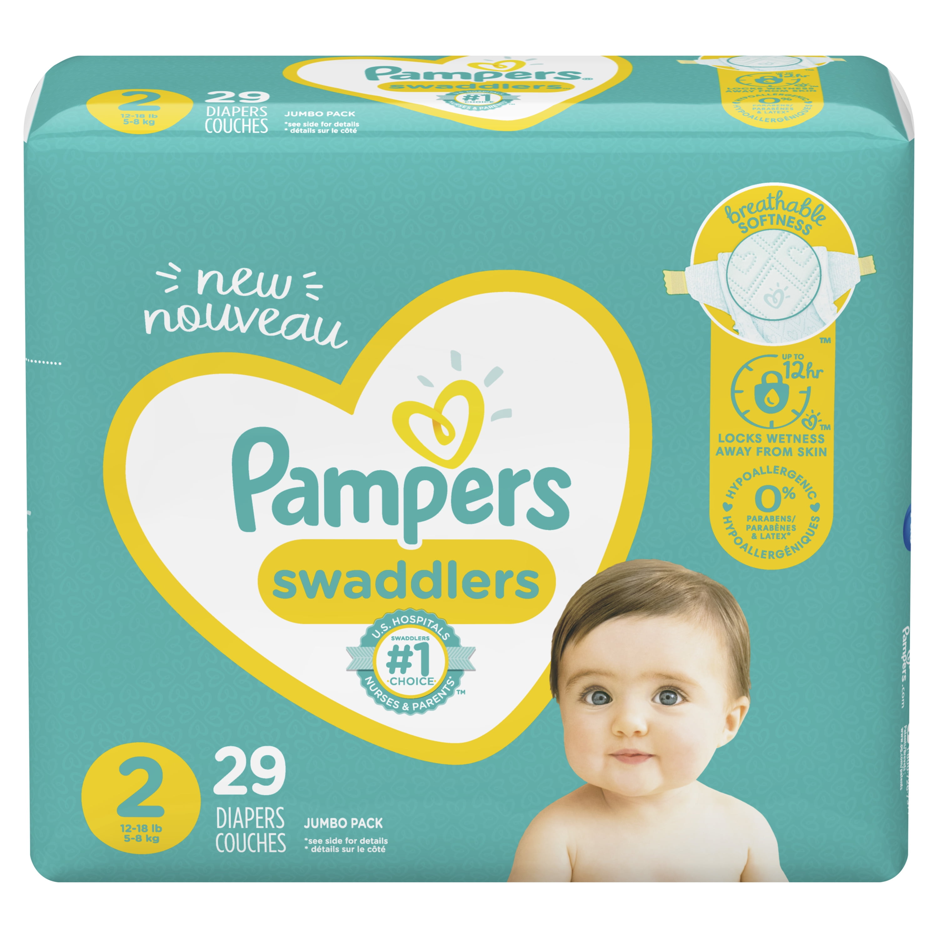 pampers 2 giant pack