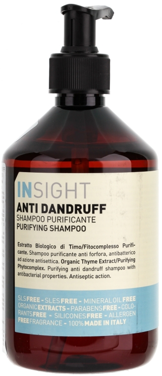 insight anti dandruff szampon przeciwłupieżowy 1l