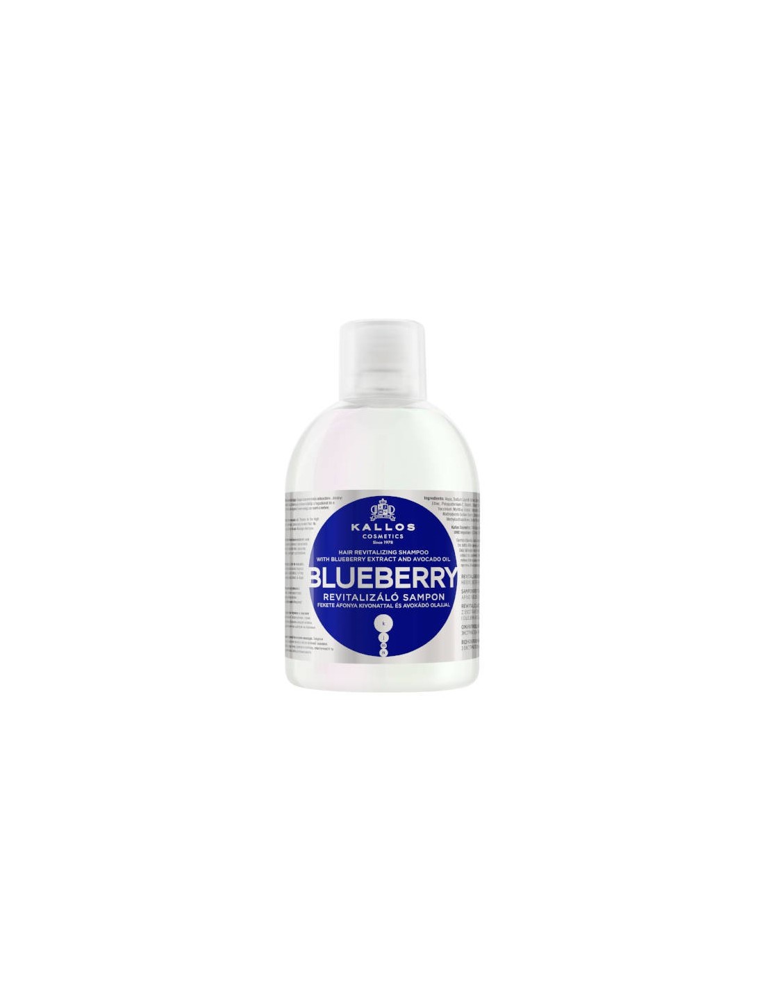 kallos szampon do włosów blueberry 1000 ml