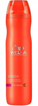 wella enrich szampon nawilżający 250 ml cienkie