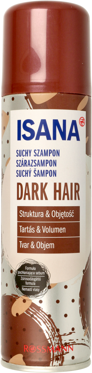 suchy szampon do włosów czarnych