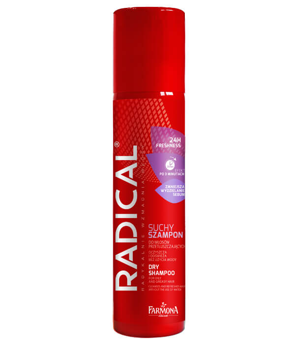 farmona radical szampon suchy włosy tłuste 60 ml