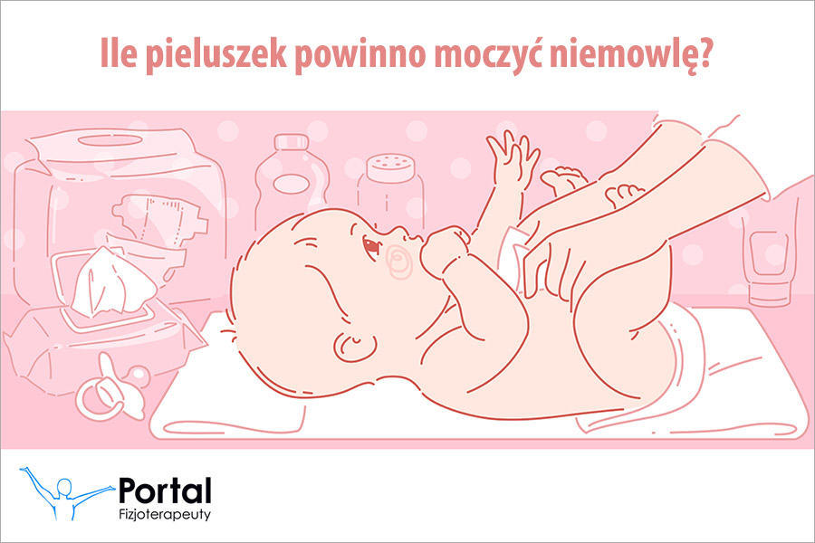 pampers liczba mokrych pieluszek