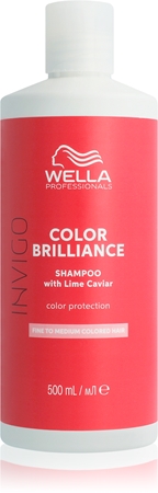 wella invigo color brilliance szampon cienkie 500