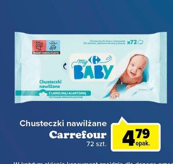 chusteczki nawilżane carrefour