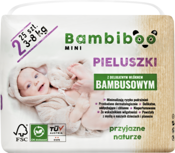 pieluszki jednorazowe bambo nature rosmann