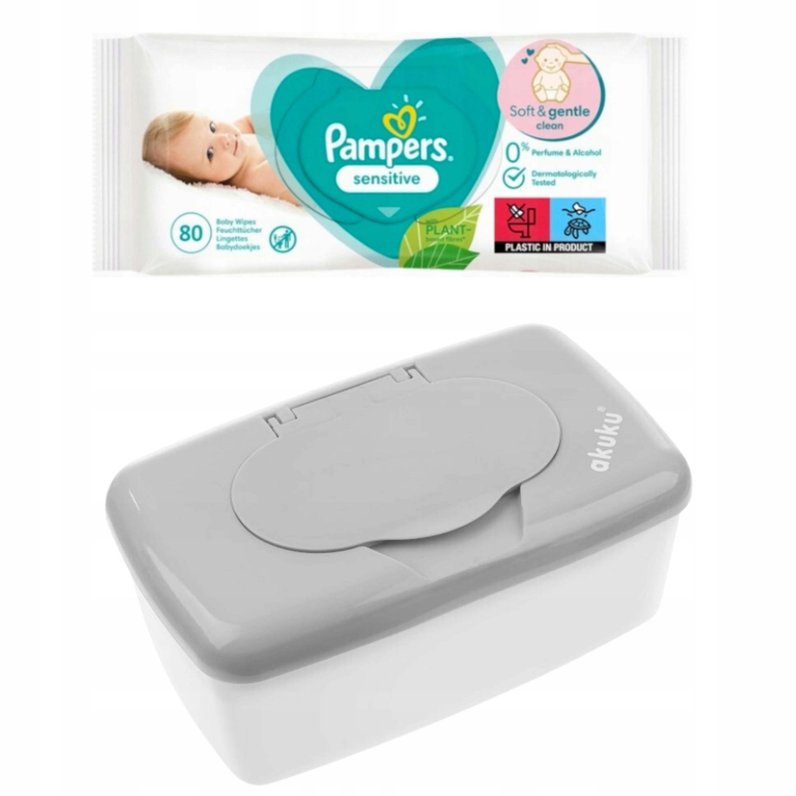 chusteczki pampers sensitiv allegro