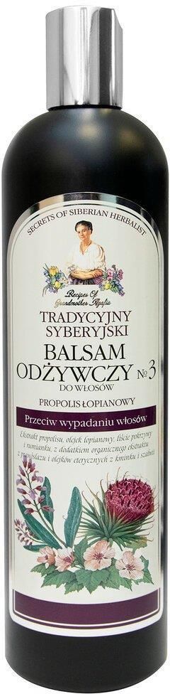 odżywka regenerująca do włosów propolis łopianowy