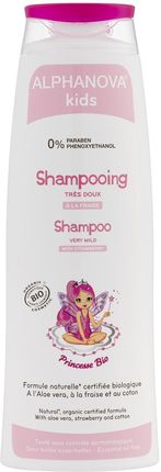 szampon do włosów dla dzieci alphanova kids princesse shampoo