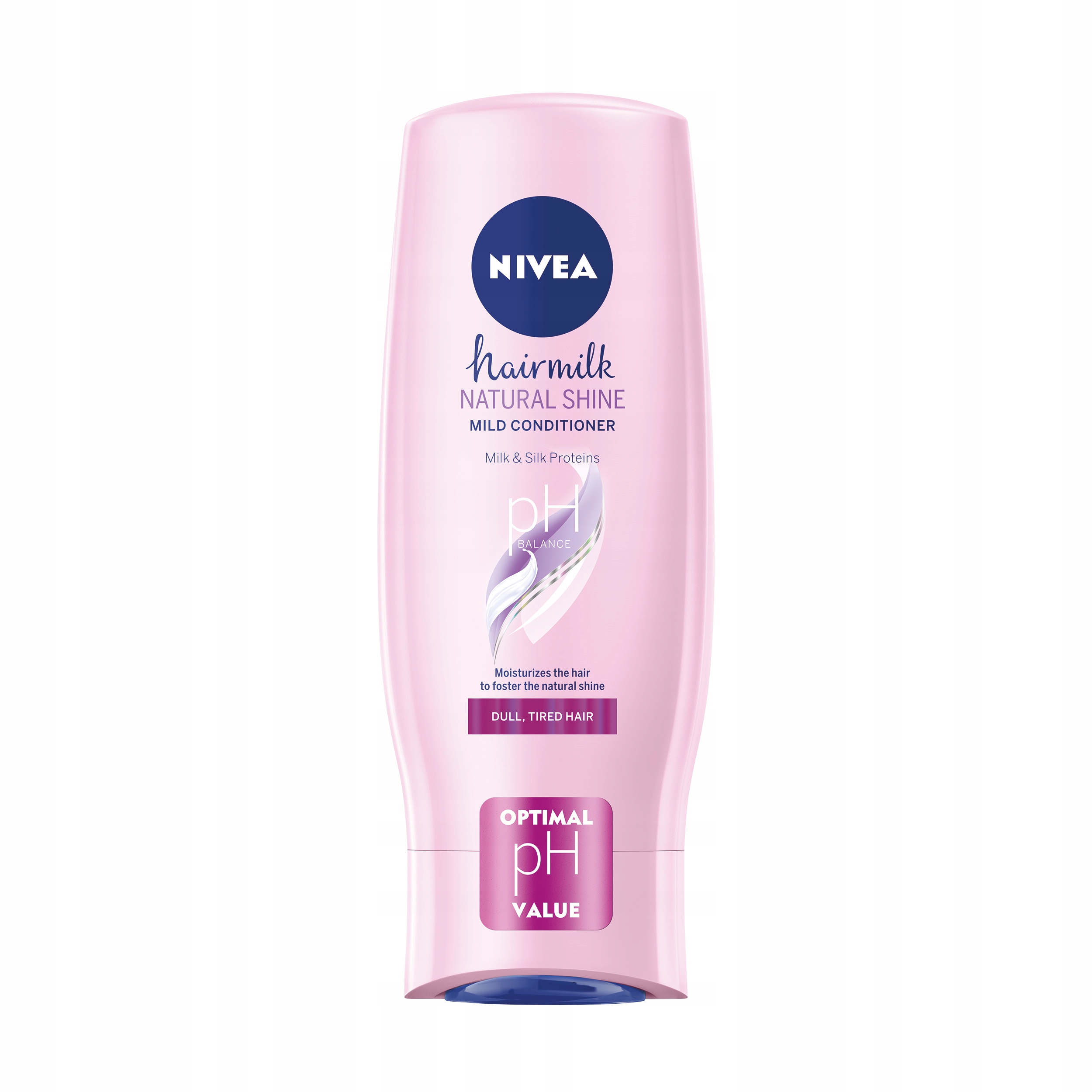 nivea hair milk szampon mleczny do włosów matowych