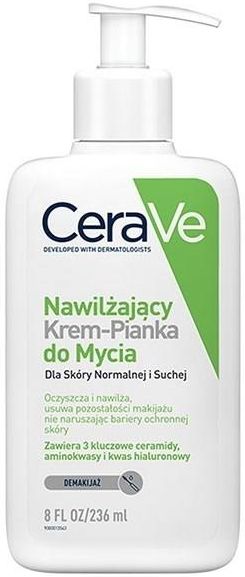 pianka do mycia twarzy cerave foaming facial cleanser