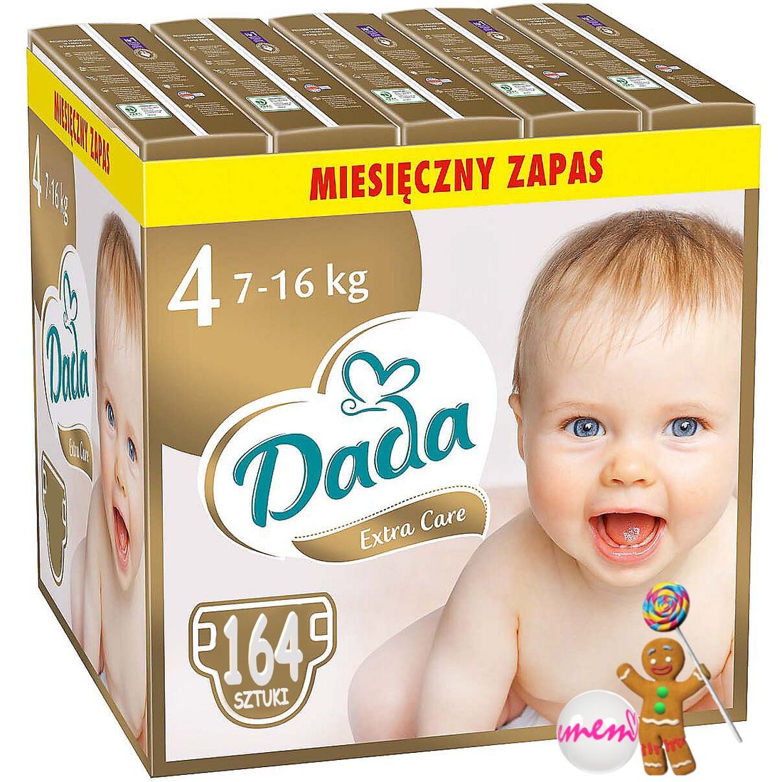 pieluchy dada extra care 4