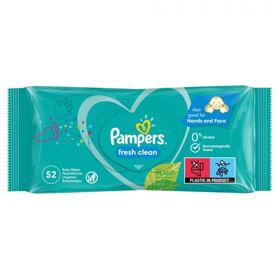 pampers fresh clean chusteczki 9 x 64 sztuki