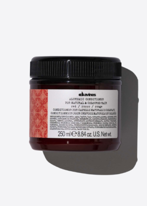 davines alchemic copper odżywka do włosów czerwonych red