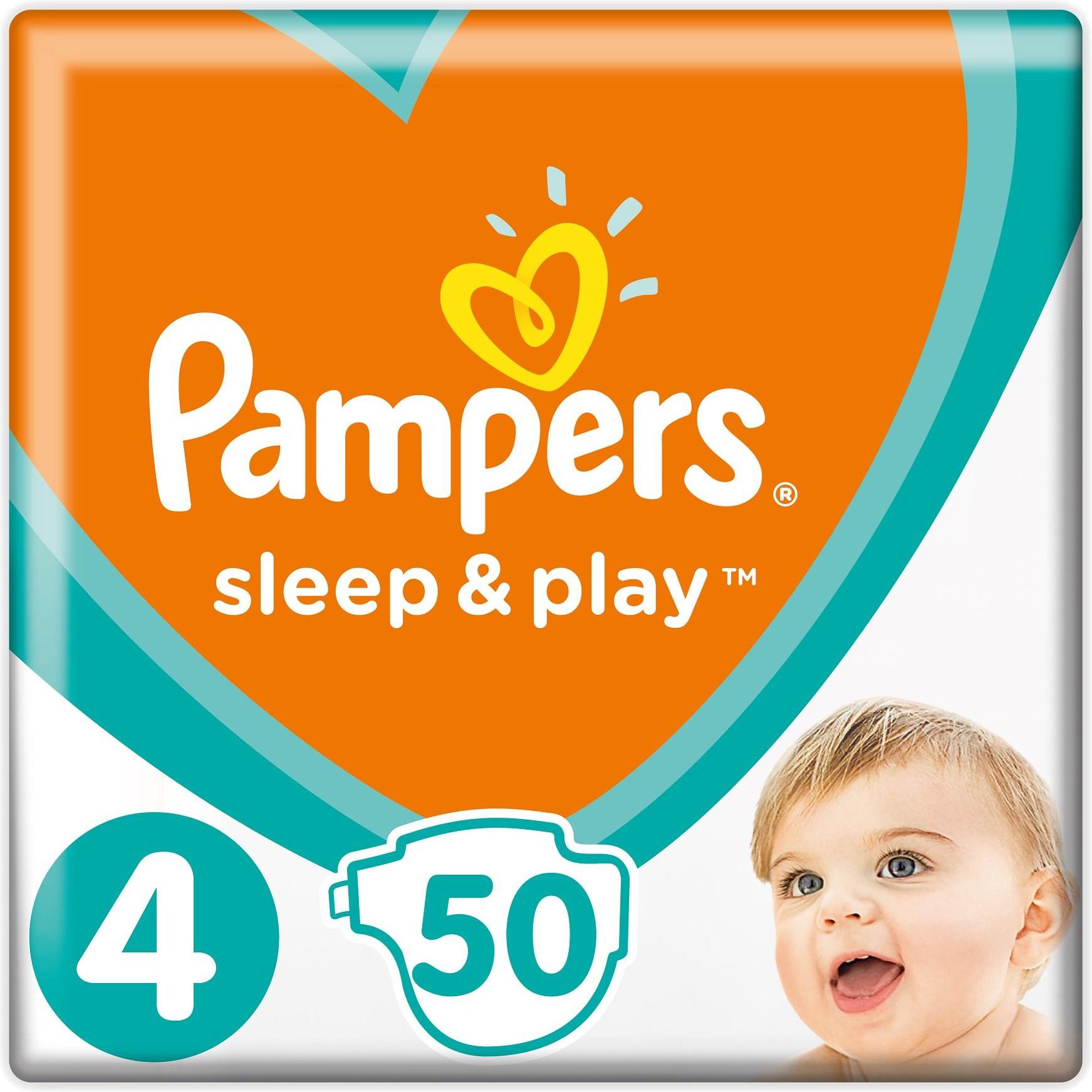 pampers 4 pomarańczowe 39.99