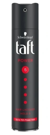 6pak lakier do włosów taft power hair lacquer