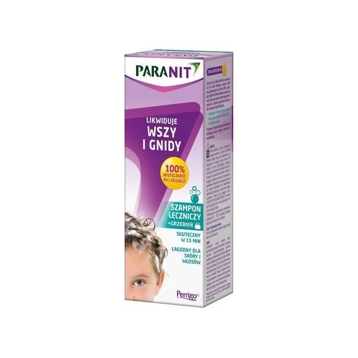 paranit szampon leczniczy likwiduje wszy i gnidy 100 ml