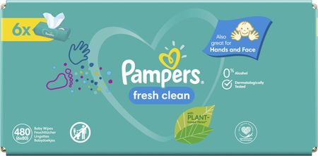 chusteczki nawilżane pampers baby fresh clean