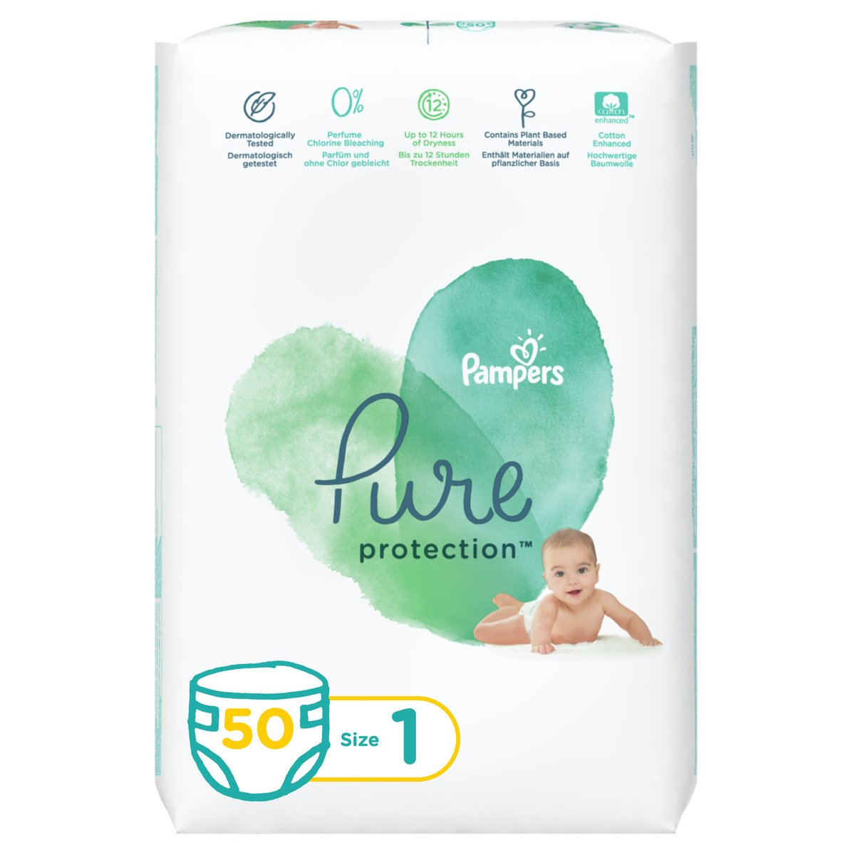 pampers pure protection 1 cena