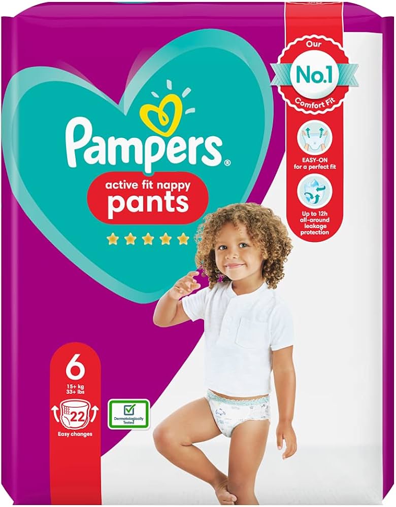 pampers 6 active fit