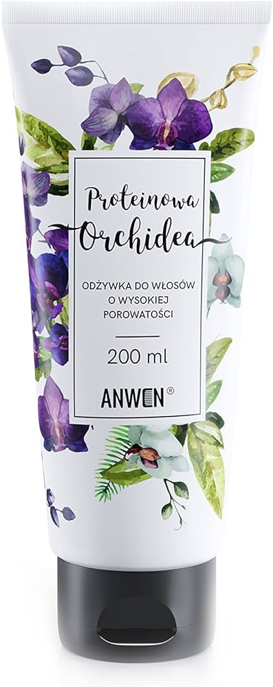 anwen proteinowa orchidea odżywka do włosów o wysokiej porowatości