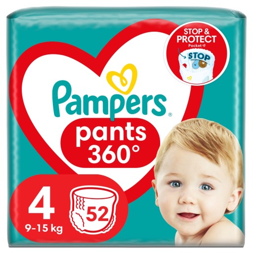 pampers pants 52 szt