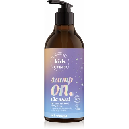 wegański szampon dla dzieci