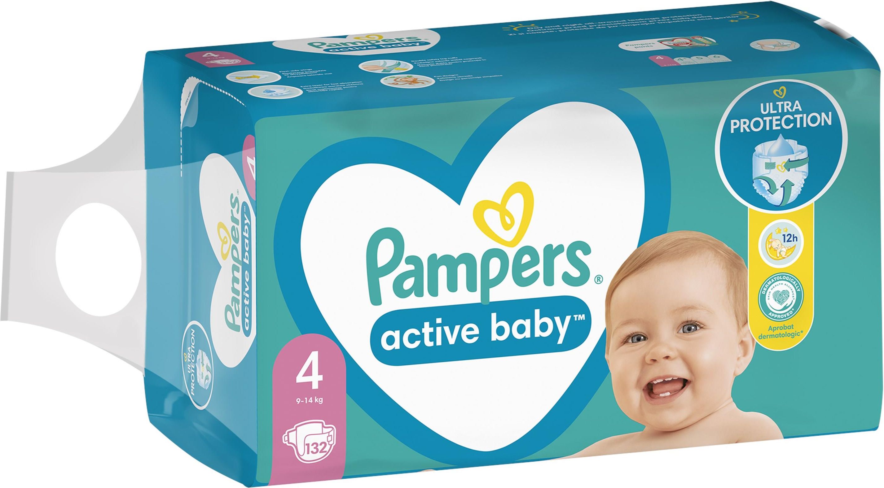 pieluchy pampers active baby 4 ceneo