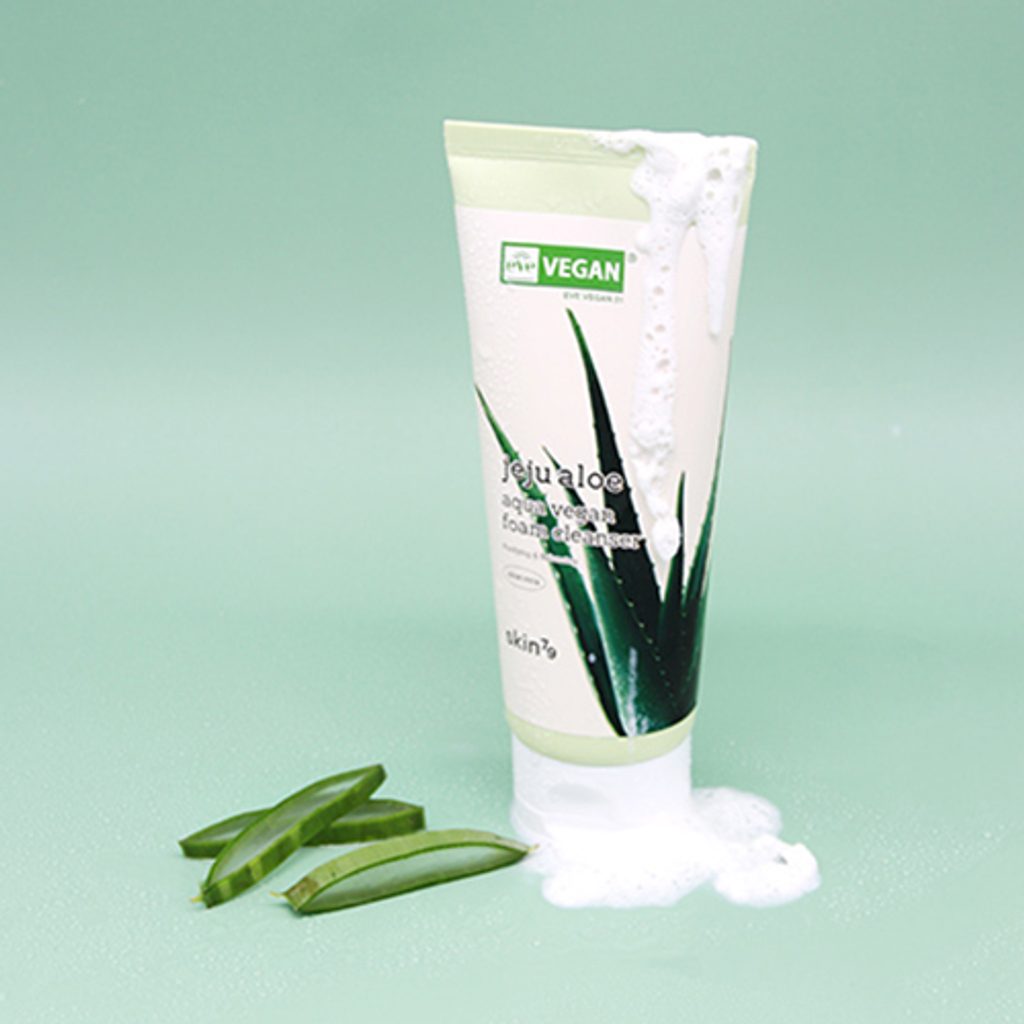 pianka myjąca do twarzy jeju aloe foam cleanser