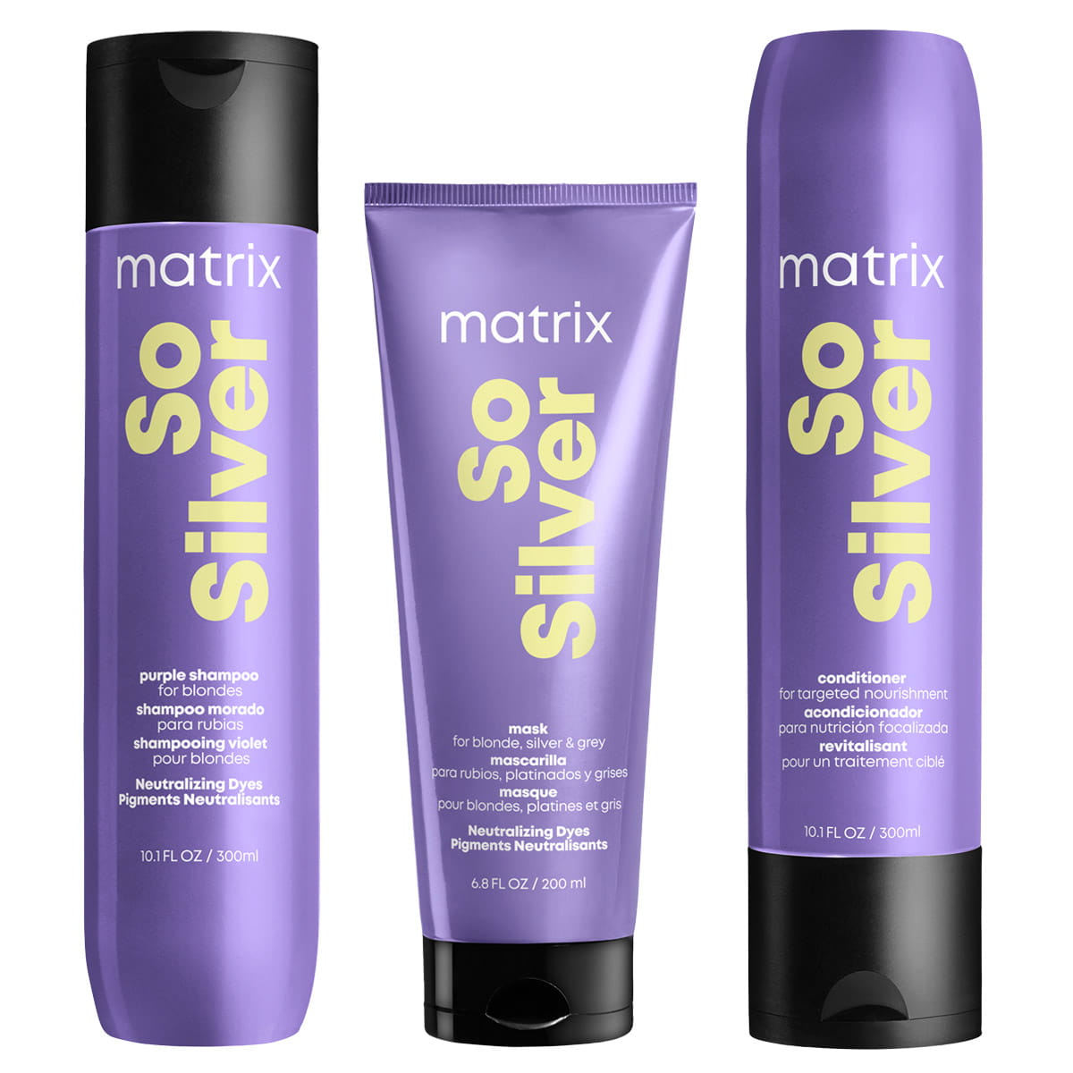 matrix color obsessed silver szampon do siwych włosów opinie
