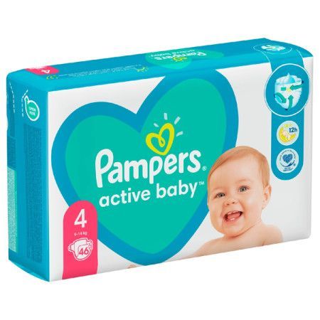 pampers active baby 4