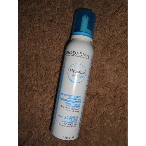 bioderma hydrabio mousse nawilżająca pianka do mycia 150 ml