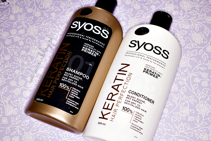 syoss keratin hair perfection szampon